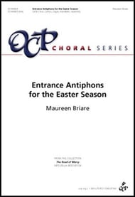 Entrance Antiphons for the Easter Season SATB choral sheet music cover Thumbnail